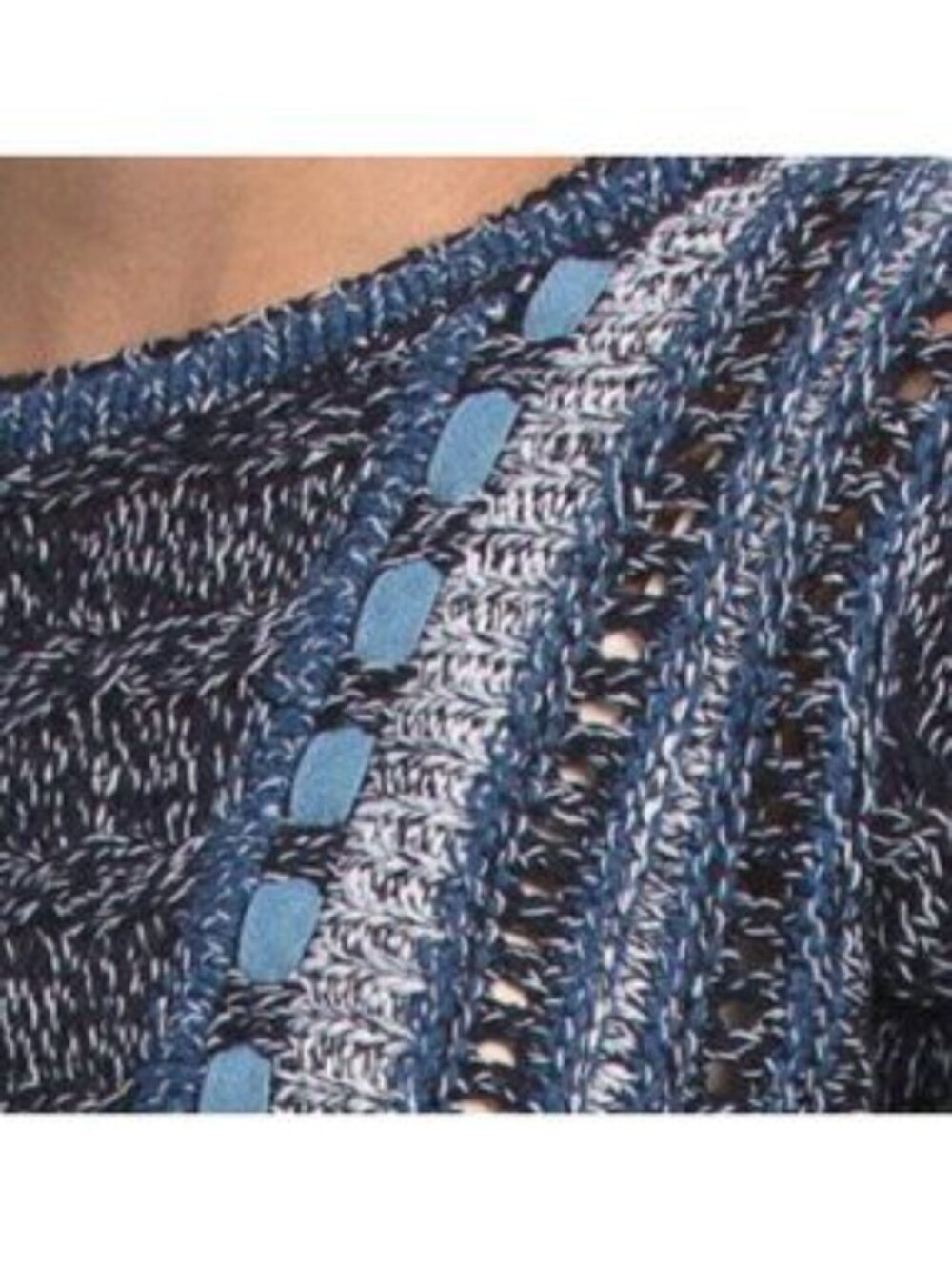 LOVE STITCH Striped Sweater - Picture 3 of 4